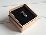 Load image into Gallery viewer, Labradorite crystal point pendant

