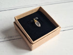 Load image into Gallery viewer, Rose quartz crystal point pendant
