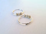 Load image into Gallery viewer, Gold &amp; Silver Sparkly Hoops
