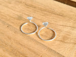 Load image into Gallery viewer, Spiral Heart Earrings
