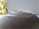 Load image into Gallery viewer, Satin Silver Bangle
