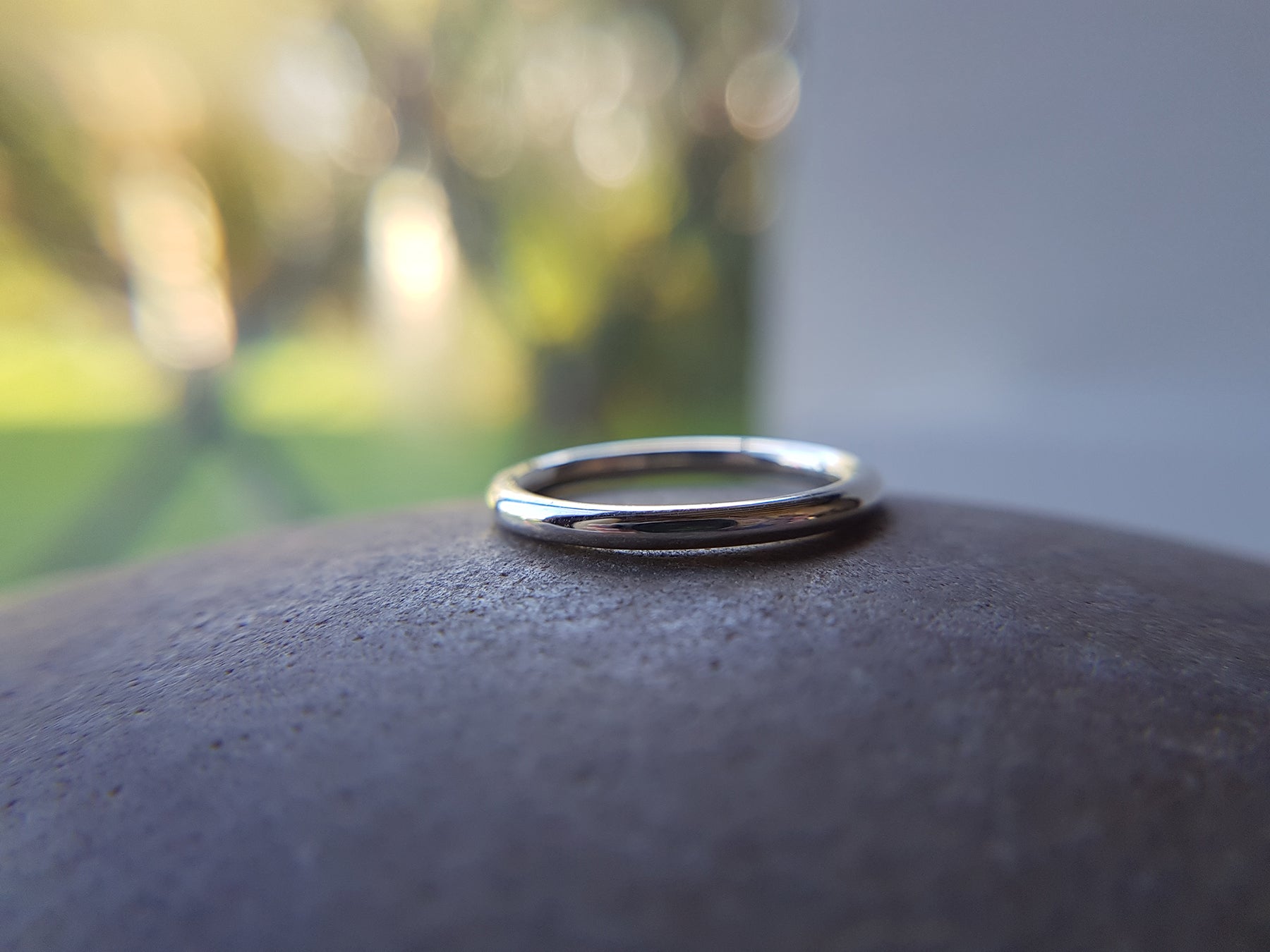 Shiny Silver Ring