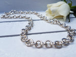 Load image into Gallery viewer, Silver T-Bar Necklace
