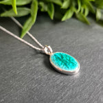 Load image into Gallery viewer, Green Crackle Pendant
