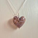 Load image into Gallery viewer, Murano Glass, Large Heart Pendants
