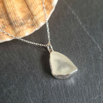 Load image into Gallery viewer, Sea Glass Pendant - Shark fin
