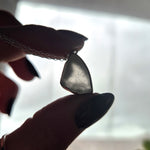 Load image into Gallery viewer, Sea Glass Pendant - Shark fin
