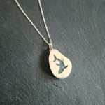 Load image into Gallery viewer, Sea Glass Pendant - Bullnose Shark
