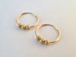 Load image into Gallery viewer, Gold &amp; Silver Sparkly Hoops
