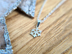 Load image into Gallery viewer, Silver Snowflake Pendant
