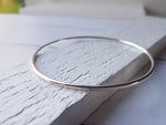 Load image into Gallery viewer, Shiny Silver Bangle
