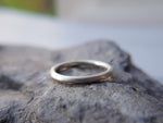 Load image into Gallery viewer, Satin Silver Ring

