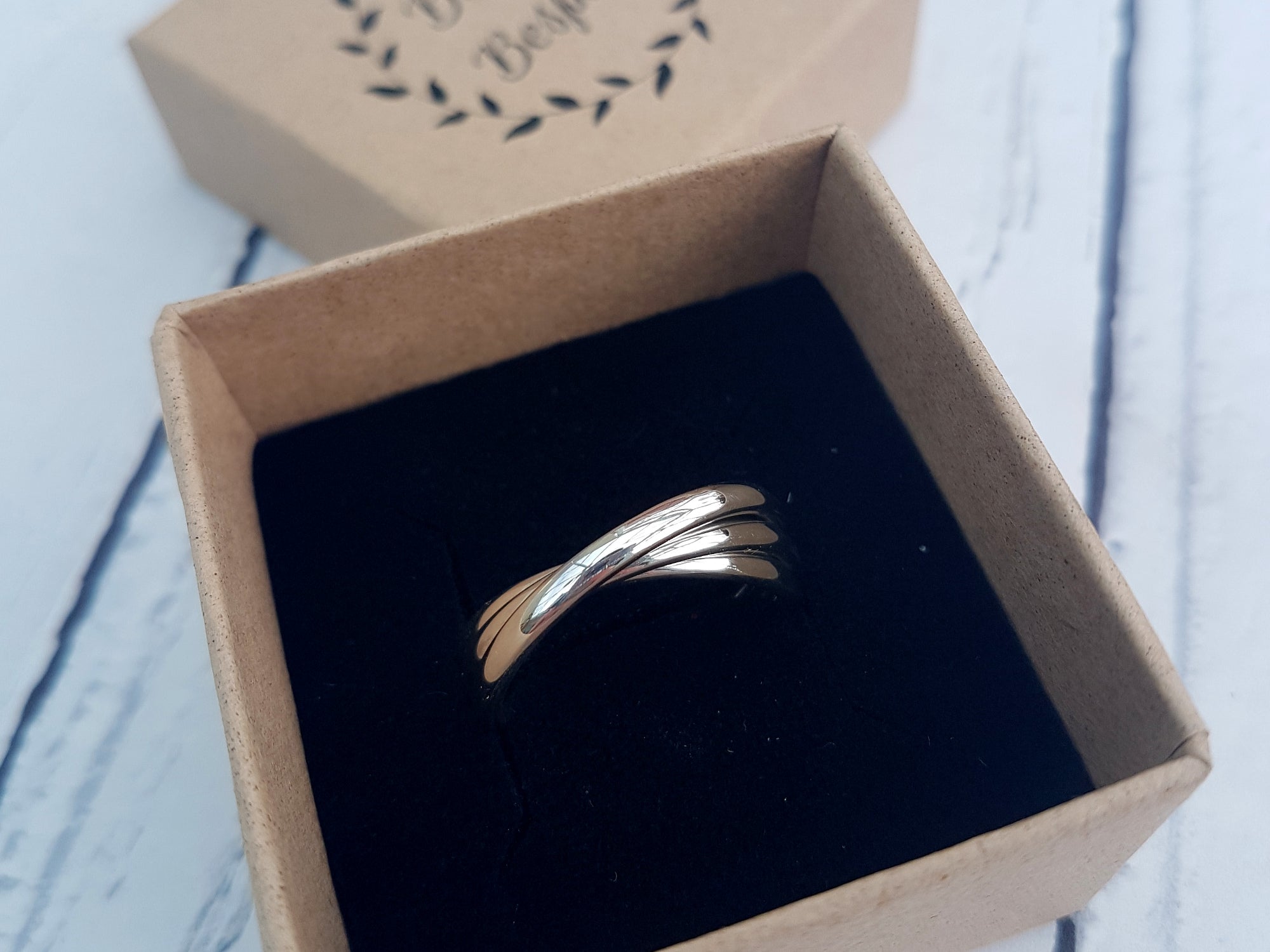 Silver Trinity Rings - 3mm Wide